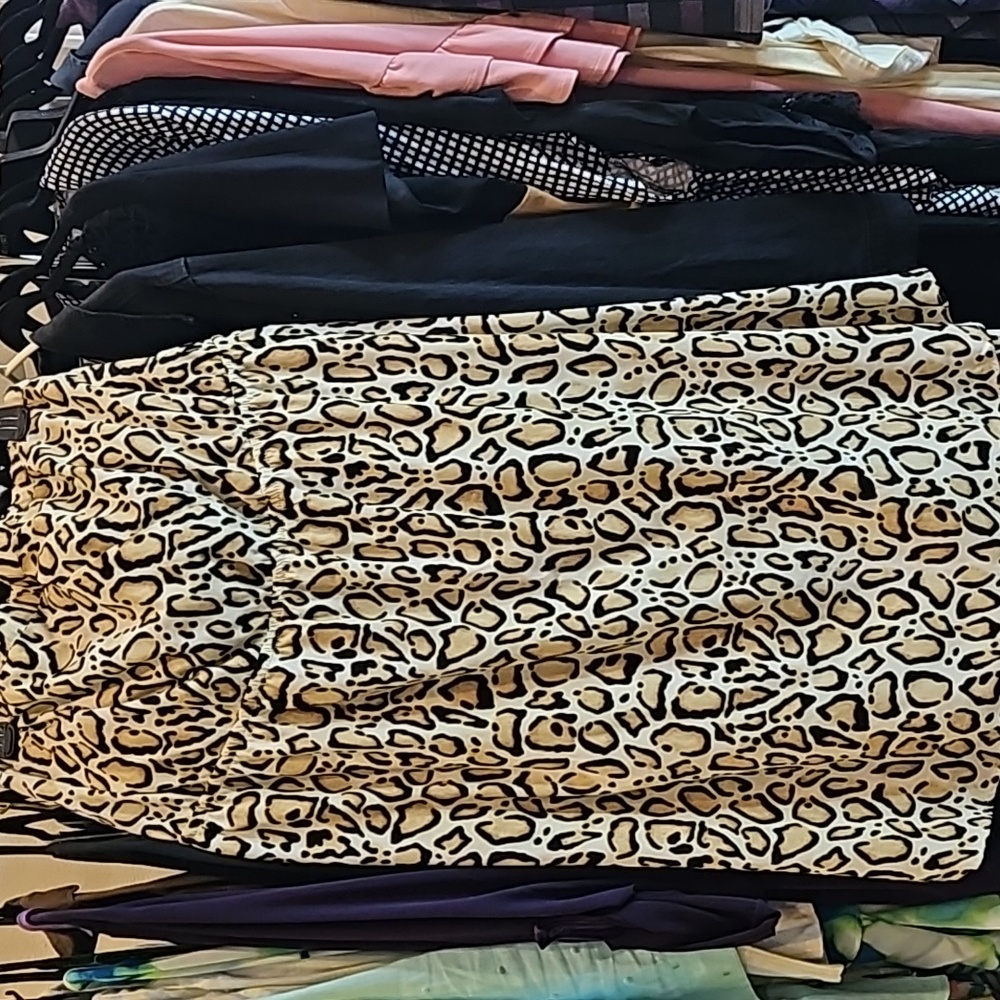 Strapless leopard dress Lane Bryant 18 20